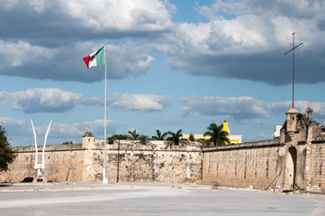 Republic square, Campeche (Mexico)