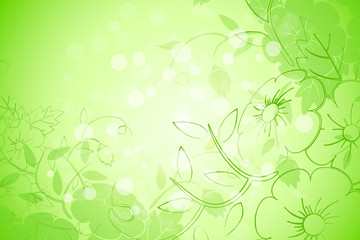 Abstract Floral Background