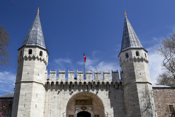 Fototapeta na wymiar Pałac Topkapi w Stambule