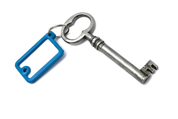 Blank tag and old key