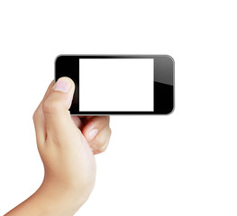 Touch screen mobile phone