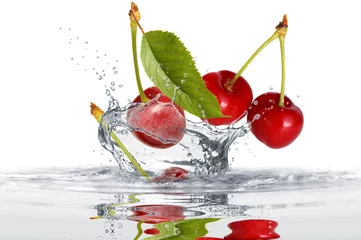 Peel and stick wall murals Splashing water Obst 411