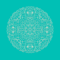 Ornamental Round Lacy Element