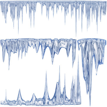 Fototapeta winter icicles