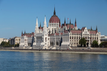 Fototapeta premium Hungarian parliament in Budapest