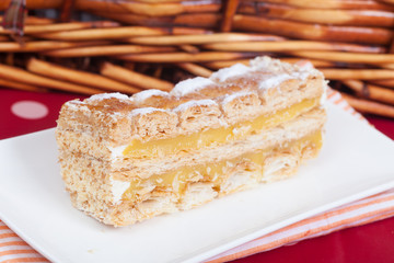 Mille-foglie cake
