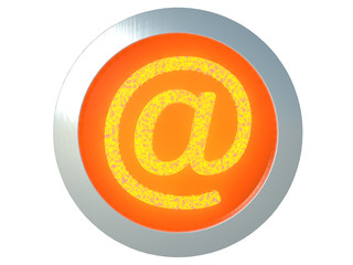 burning e-mail icon