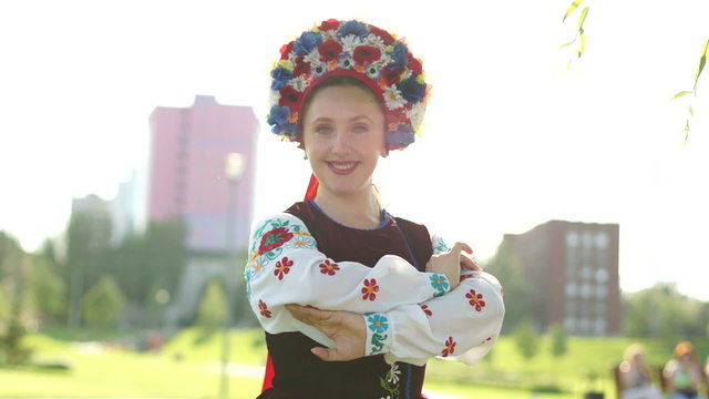 Portrait of Ukrainian young adult. Ukraine. Donetsk. Euro-2012.