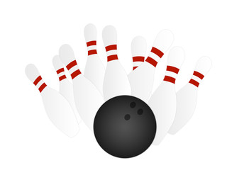 Quilles de Bowling - Strike