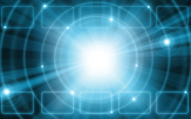 Abstract blue background