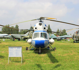KIEV- MAY 16: Helicopter Mi-2. Aviation Museum. 2012. Ukraine