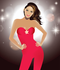 Beautiful Fashion Model