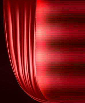 Red business elegant abstract background
