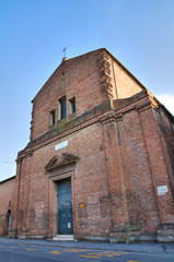 Fototapeta na wymiar St. Rita Church. Ferrara. Emilia-Romagna. Italy.
