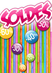 SOLDES Multicolores