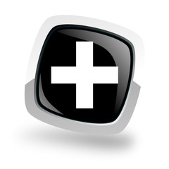 Obraz premium cross icon
