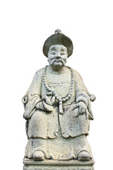 old chinese statue, Wat Pra kaew