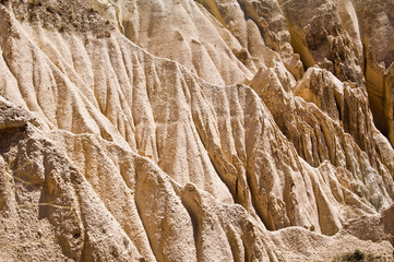 Tuf dans la vallée rose, Cappadoce - Turquie