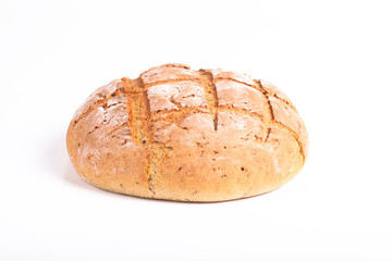 Home black hearth bread