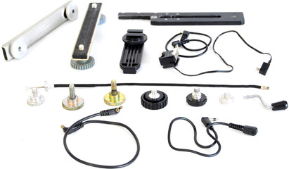 Analoges Foto-Zubehör: Blitzschienen, Stativknöpfe u.a.