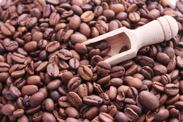 Obraz premium Kaffeebohnen