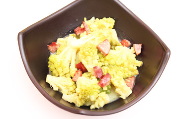 Romanesco mit Speck