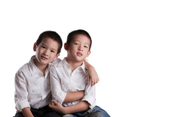 Young Asian Brothers