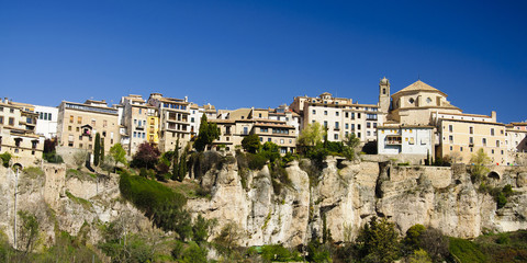 Fototapeta na wymiar Cuenca, Spain. Panoramic view