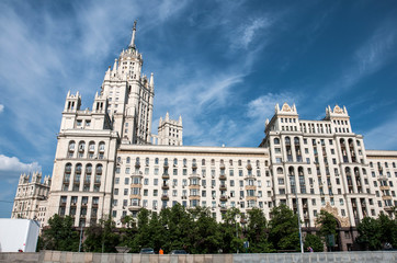 Stalin's house in Moscow, Russia, landmark