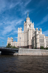 Fototapeta na wymiar Dom Stalina w Moskwie, Rosja