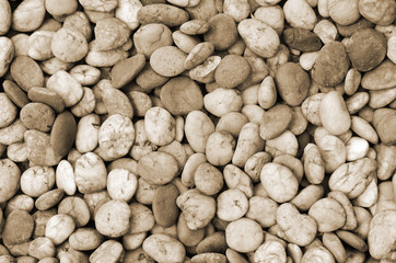gravel background sepia