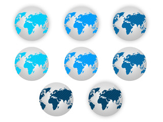 Earth,Map,Globe - Blue