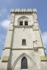 Fototapeta na wymiar medieval church in France