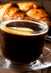 cup of black coffee