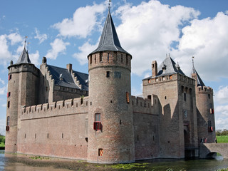 Fototapeta na wymiar Castle Muiderslot w Holandii