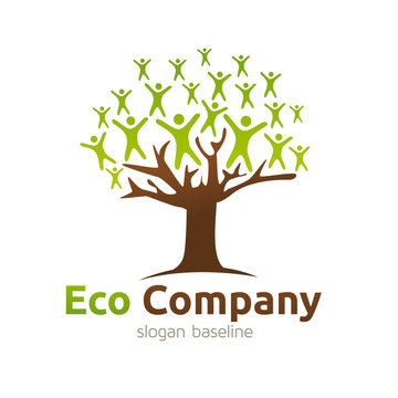 écologie, association, logo d'entreprise