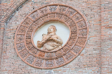 Church of St. Stefano. Ferrara. Emilia-Romagna. Italy.
