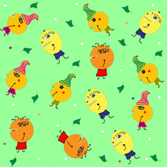 seamless fruit background