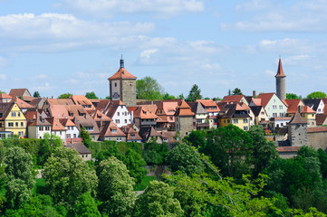 Fototapeta na wymiar Rothenburg ob der Tauber, Niemcy