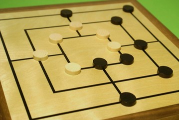 Mühle - Brettspiel © Siegi