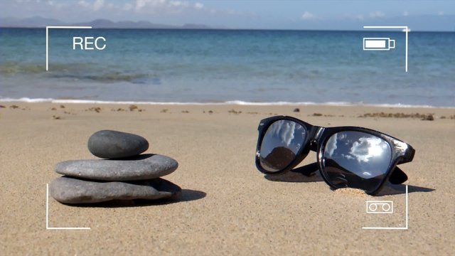 vid&eacute;o lunettes et galets 02