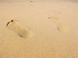 pas dans le sable 3