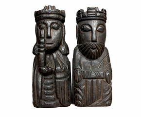 Figura del rey y la reina