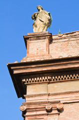 Fototapeta na wymiar Kościół Mariacki w Vado. Ferrara. Emilia-Romania. Włochy.