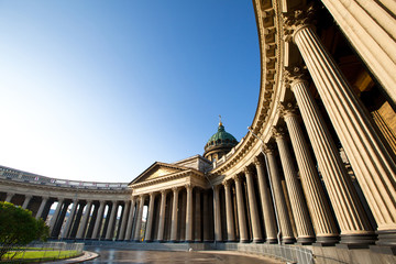 Obraz premium Kazan Cathedral, St. Petersburg, Russia
