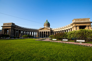 Obraz premium Kazan Cathedral, St. Petersburg, Russia