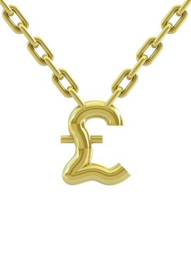 Pound sign with chain