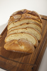 pane cotto al forno, assortimento