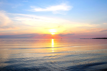 Beautiful sunset