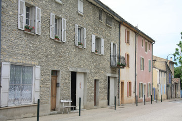 Fototapeta na wymiar Houses in Provence, France